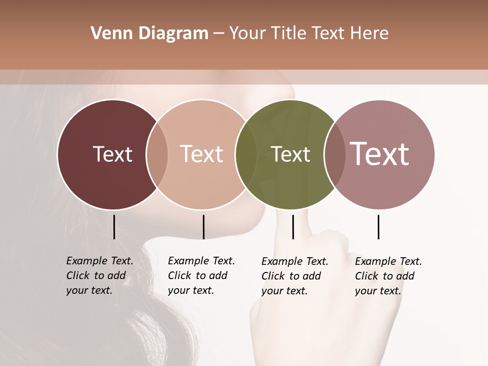 Skincare Hair Sensuality PowerPoint Template