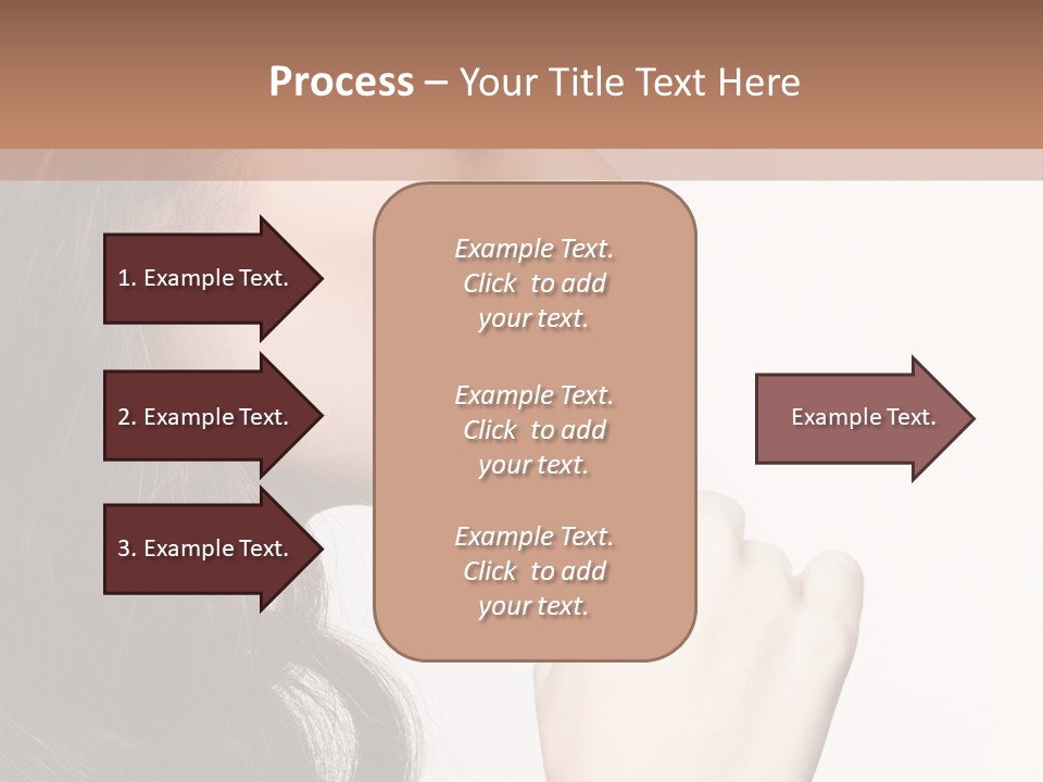 Skincare Hair Sensuality PowerPoint Template