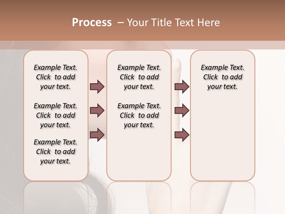 Skincare Hair Sensuality PowerPoint Template