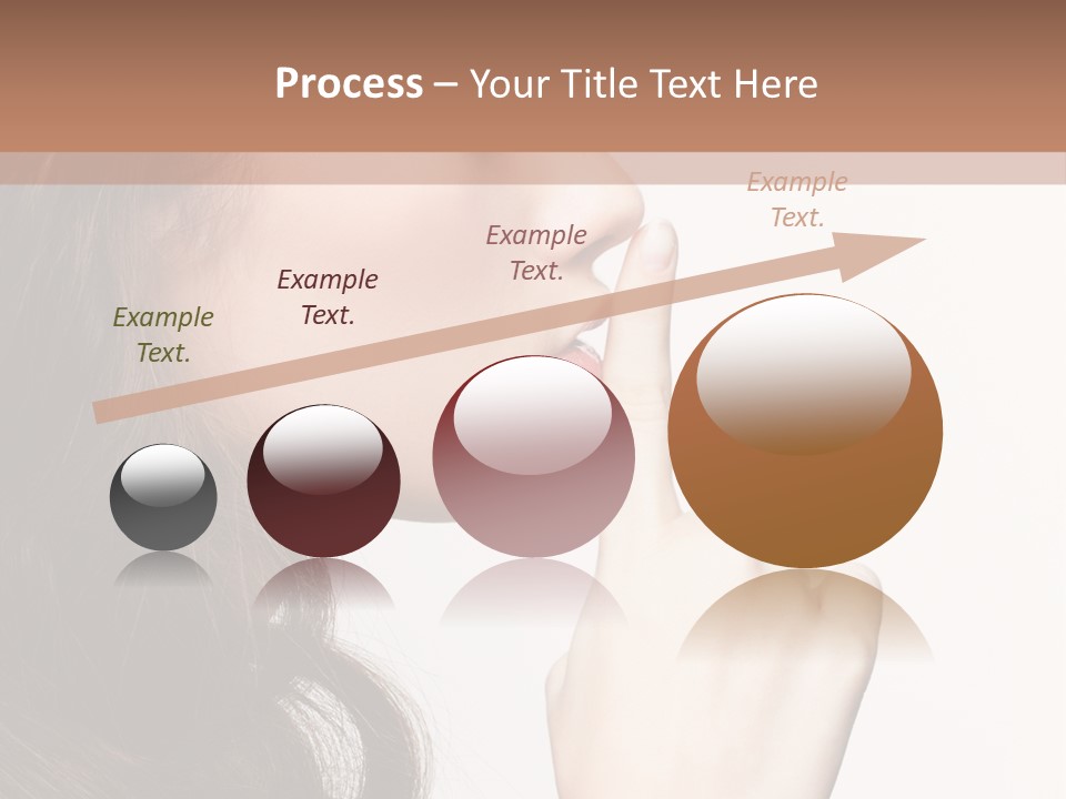 Skincare Hair Sensuality PowerPoint Template