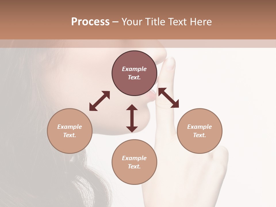 Skincare Hair Sensuality PowerPoint Template