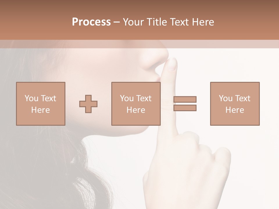 Skincare Hair Sensuality PowerPoint Template