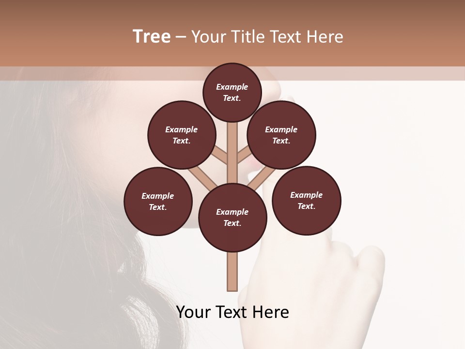 Skincare Hair Sensuality PowerPoint Template