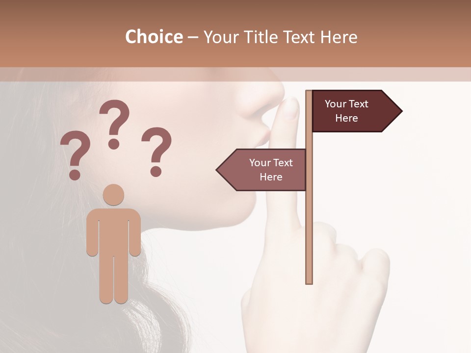 Skincare Hair Sensuality PowerPoint Template