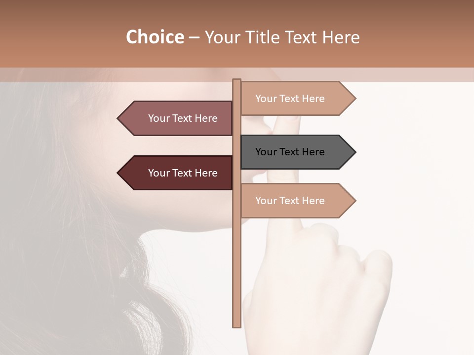 Skincare Hair Sensuality PowerPoint Template
