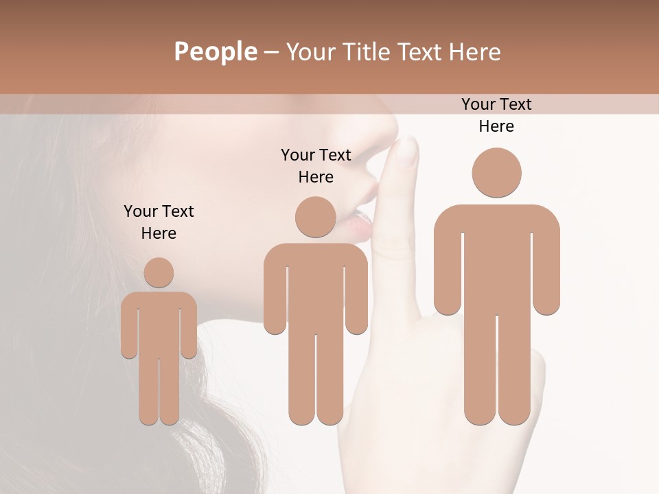 Skincare Hair Sensuality PowerPoint Template