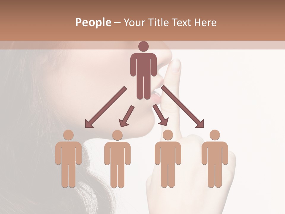 Skincare Hair Sensuality PowerPoint Template