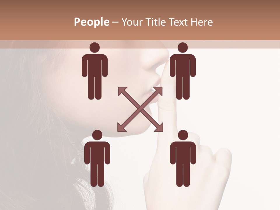 Skincare Hair Sensuality PowerPoint Template