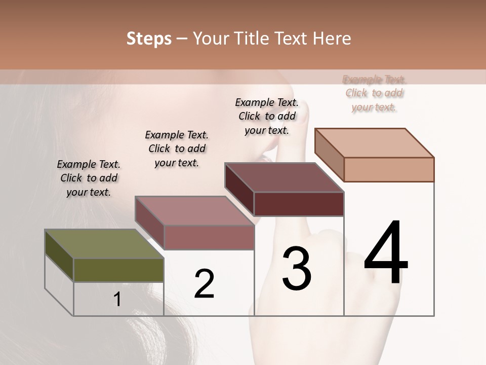 Skincare Hair Sensuality PowerPoint Template