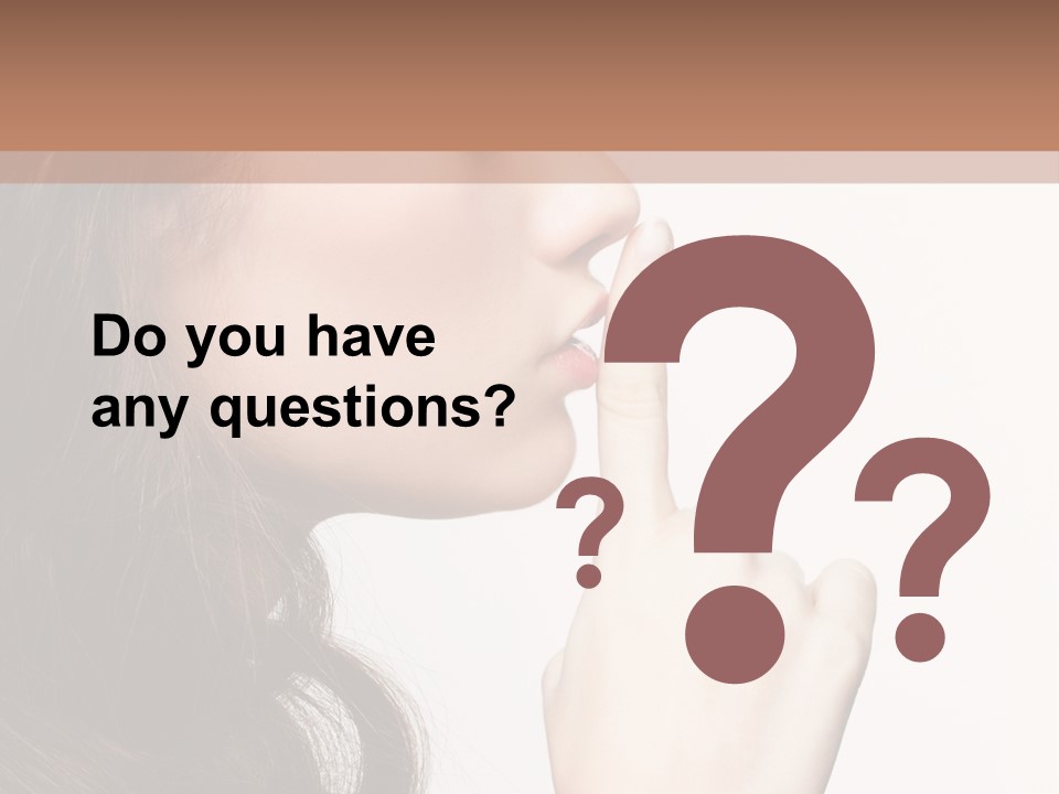 Skincare Hair Sensuality PowerPoint Template