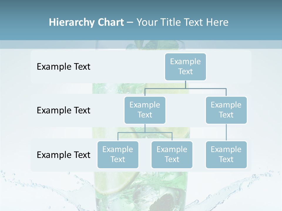 Party Glass Mojito PowerPoint Template