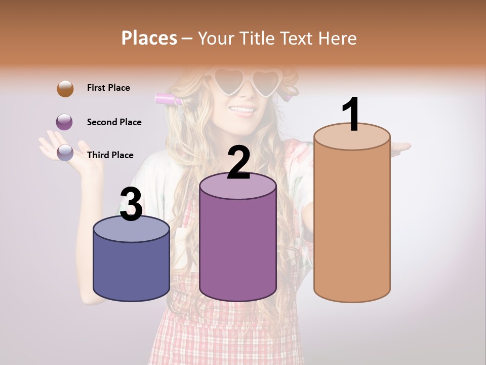 Domestic Blonde Lifestyle PowerPoint Template