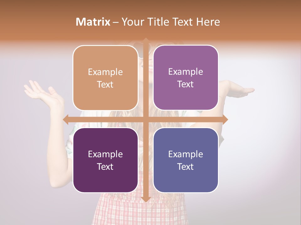 Domestic Blonde Lifestyle PowerPoint Template