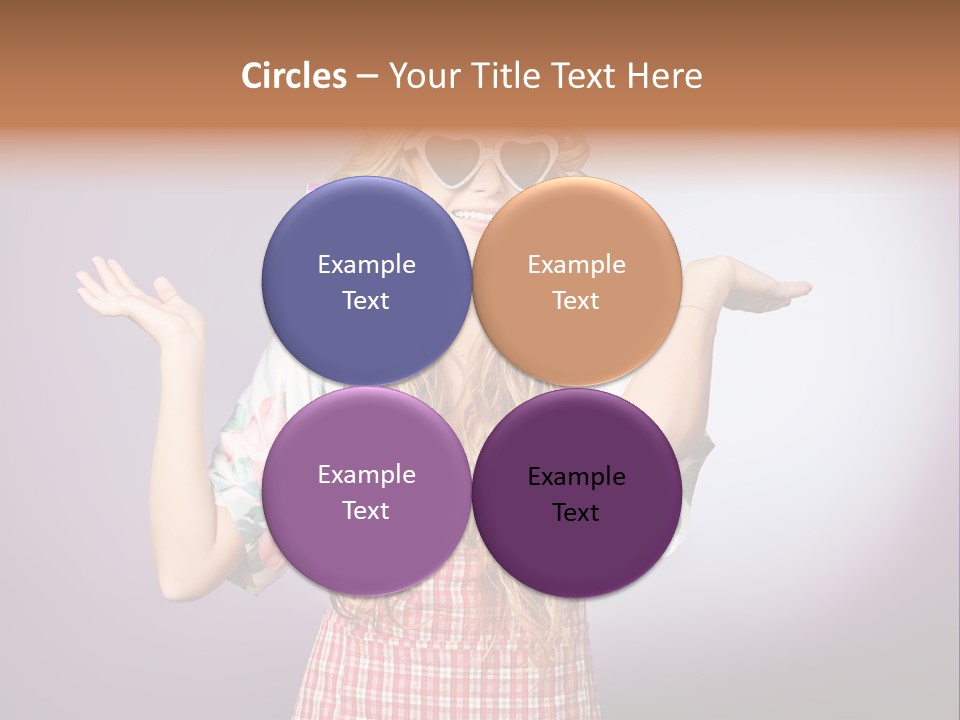 Domestic Blonde Lifestyle PowerPoint Template