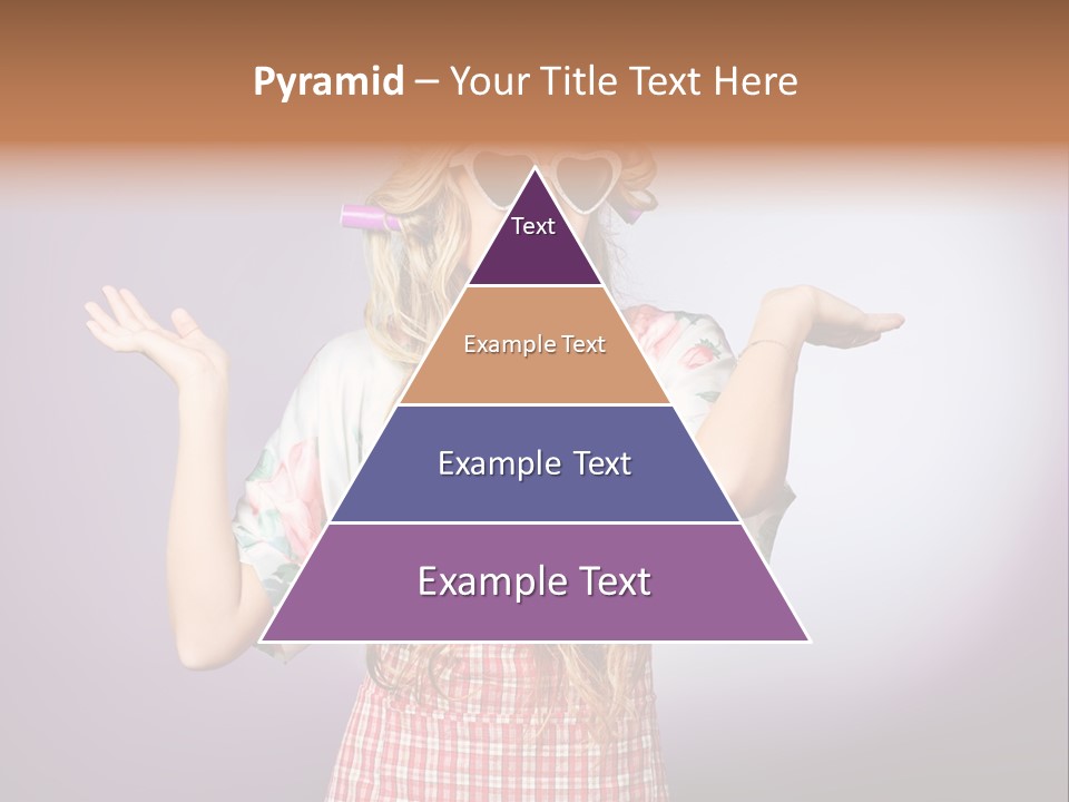 Domestic Blonde Lifestyle PowerPoint Template