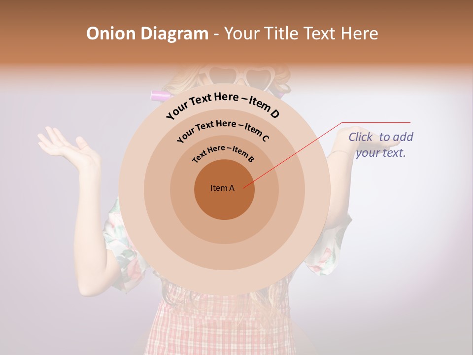 Domestic Blonde Lifestyle PowerPoint Template