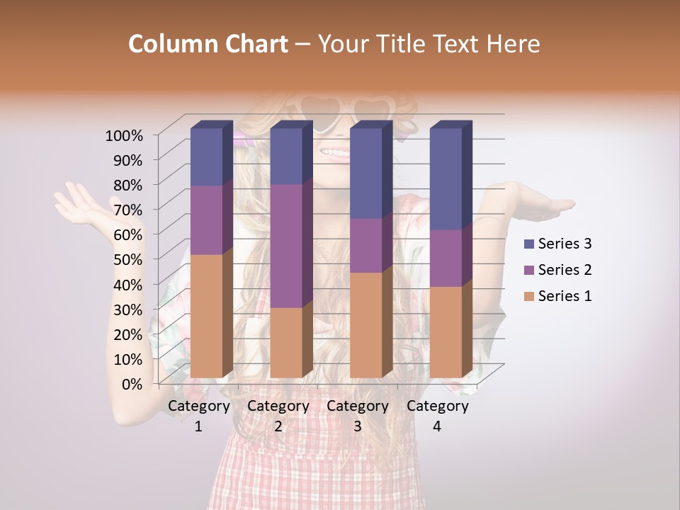 Domestic Blonde Lifestyle PowerPoint Template