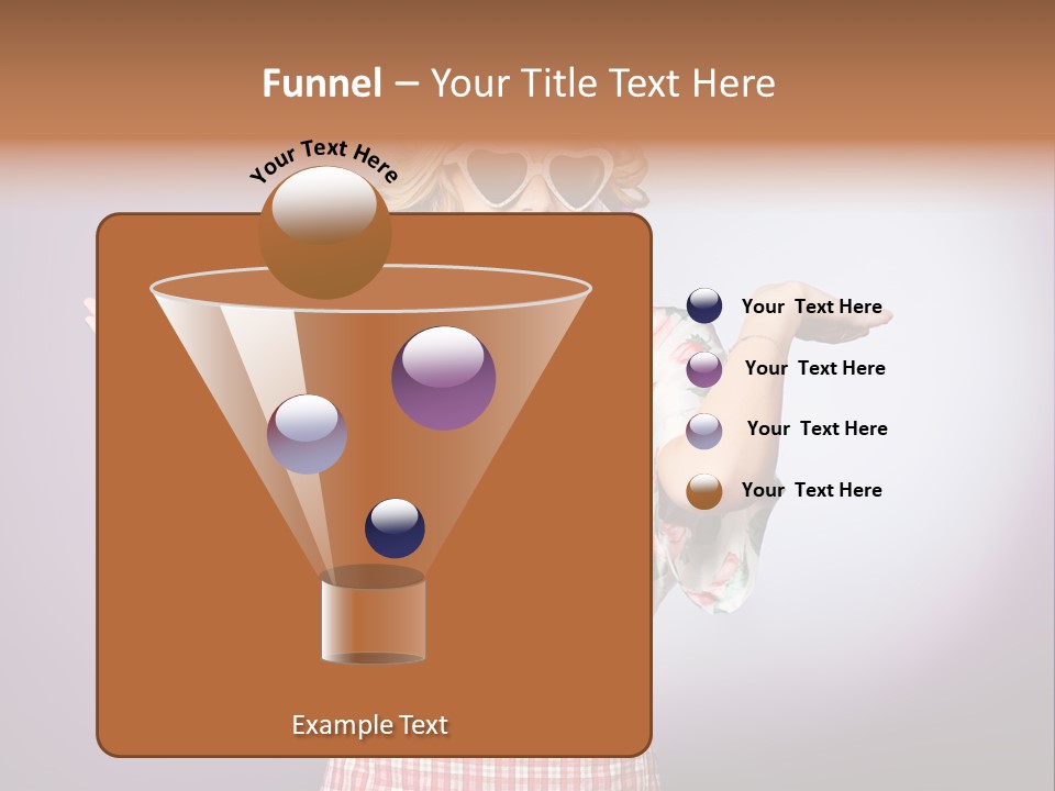 Domestic Blonde Lifestyle PowerPoint Template