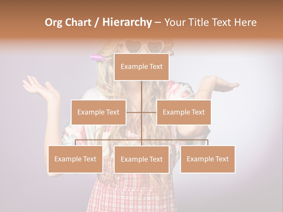 Domestic Blonde Lifestyle PowerPoint Template