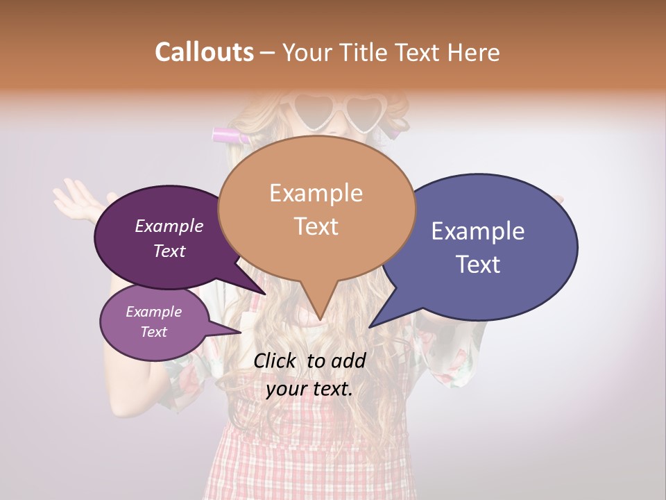 Domestic Blonde Lifestyle PowerPoint Template