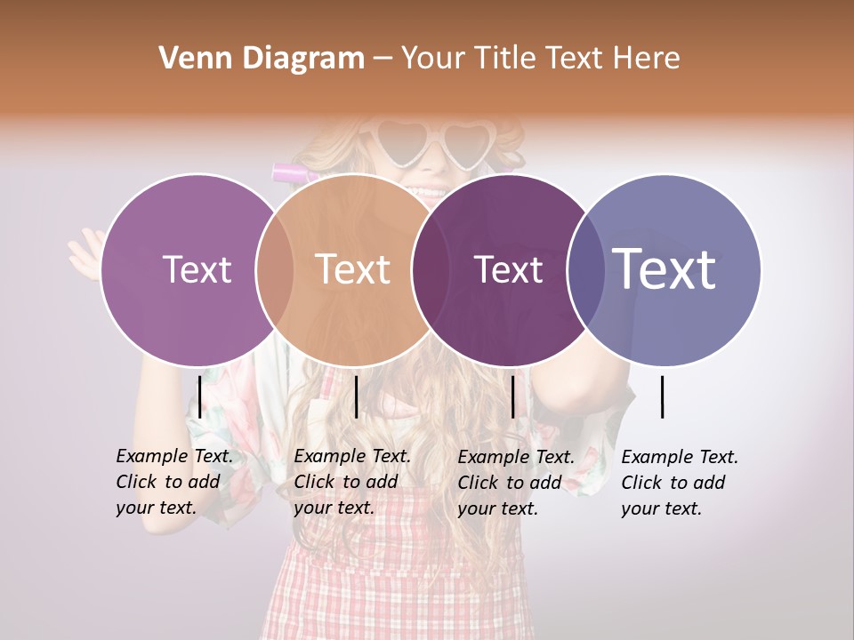 Domestic Blonde Lifestyle PowerPoint Template