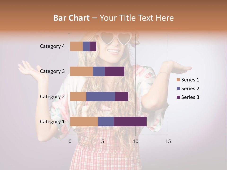 Domestic Blonde Lifestyle PowerPoint Template