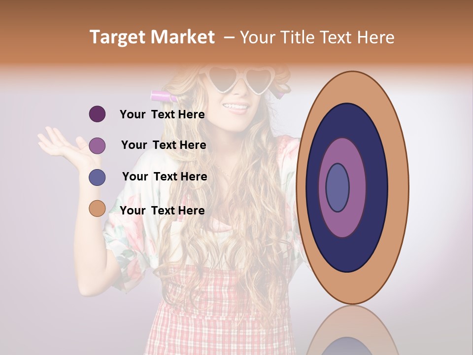 Domestic Blonde Lifestyle PowerPoint Template