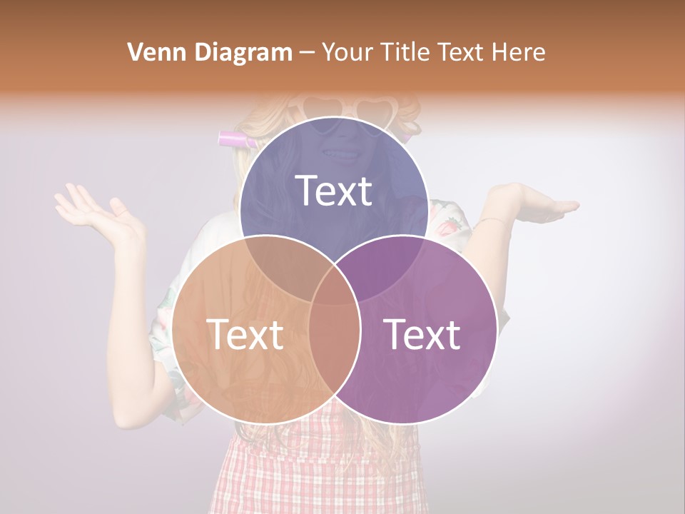 Domestic Blonde Lifestyle PowerPoint Template