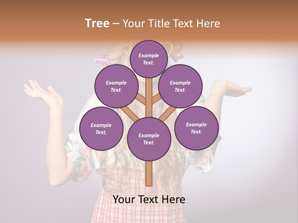 Domestic Blonde Lifestyle PowerPoint Template