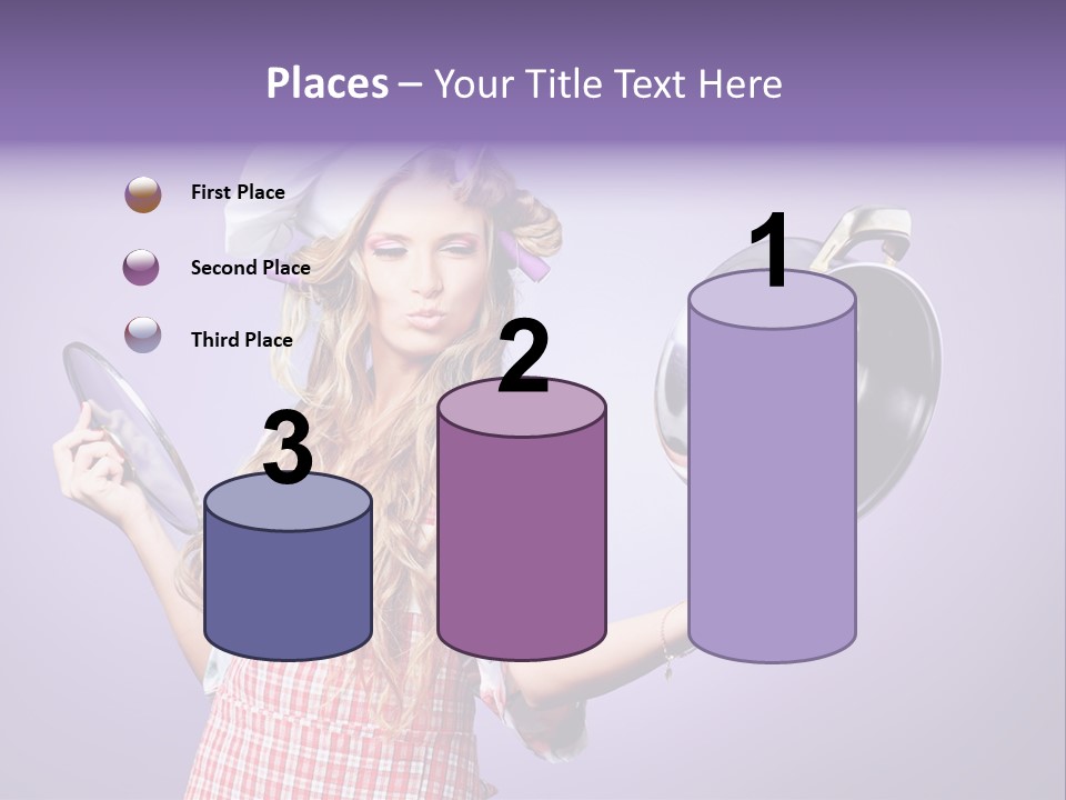 Wife Soup Hair PowerPoint Template