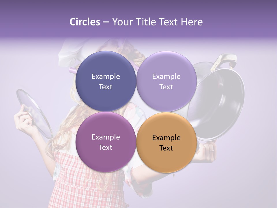 Wife Soup Hair PowerPoint Template