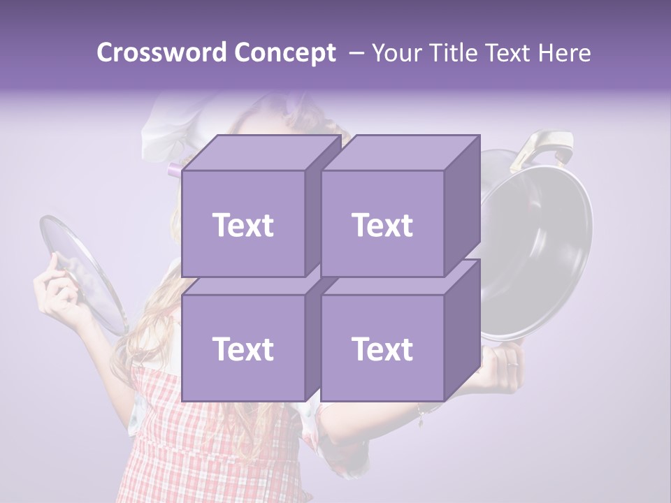 Wife Soup Hair PowerPoint Template