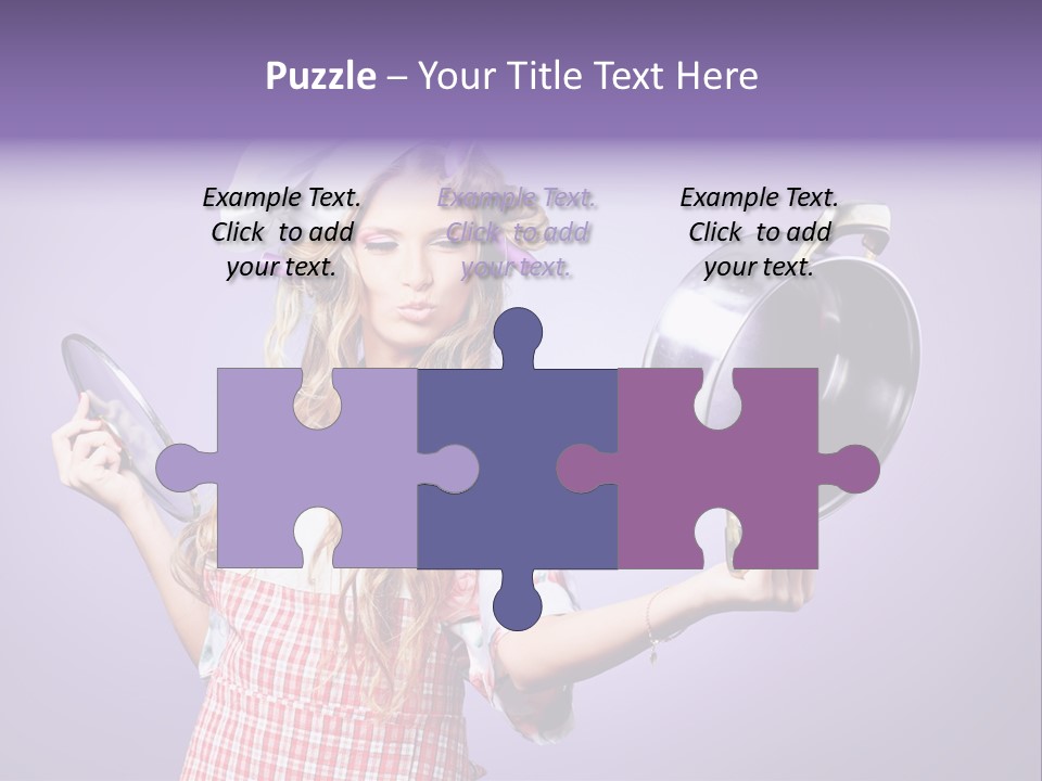 Wife Soup Hair PowerPoint Template