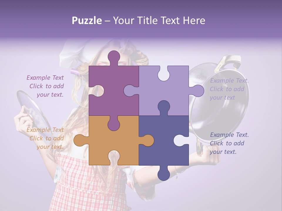 Wife Soup Hair PowerPoint Template