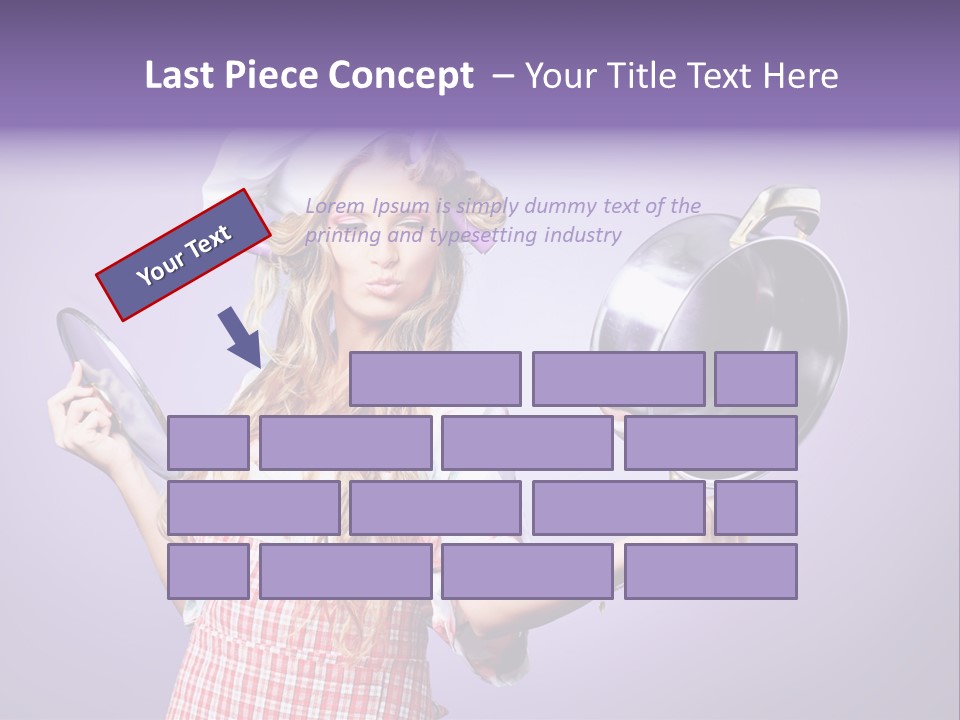 Wife Soup Hair PowerPoint Template