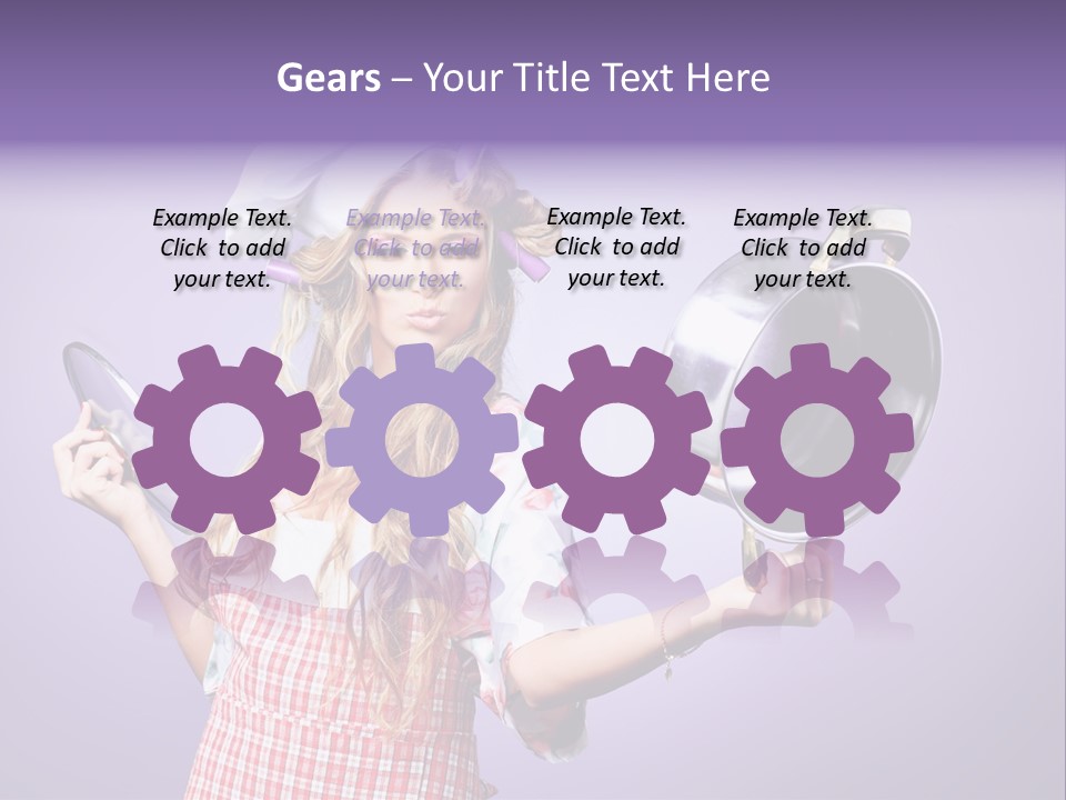 Wife Soup Hair PowerPoint Template