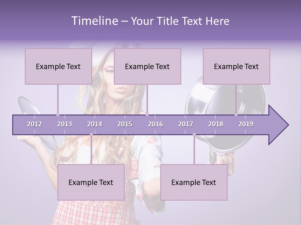 Wife Soup Hair PowerPoint Template