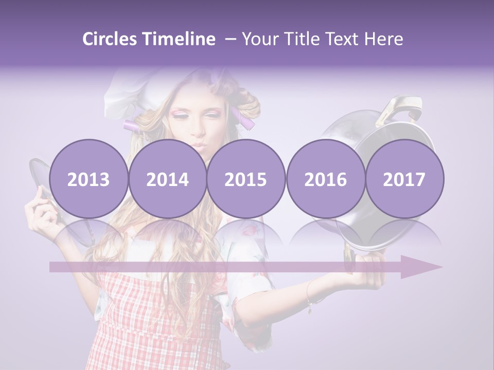 Wife Soup Hair PowerPoint Template