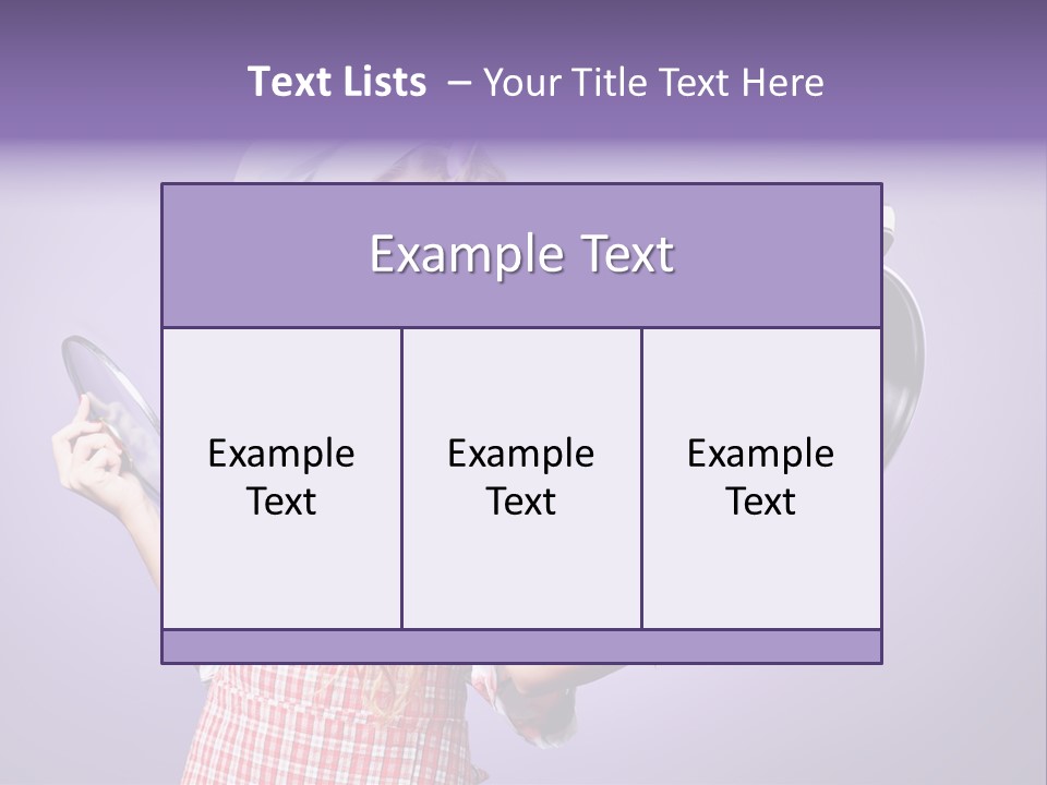 Wife Soup Hair PowerPoint Template
