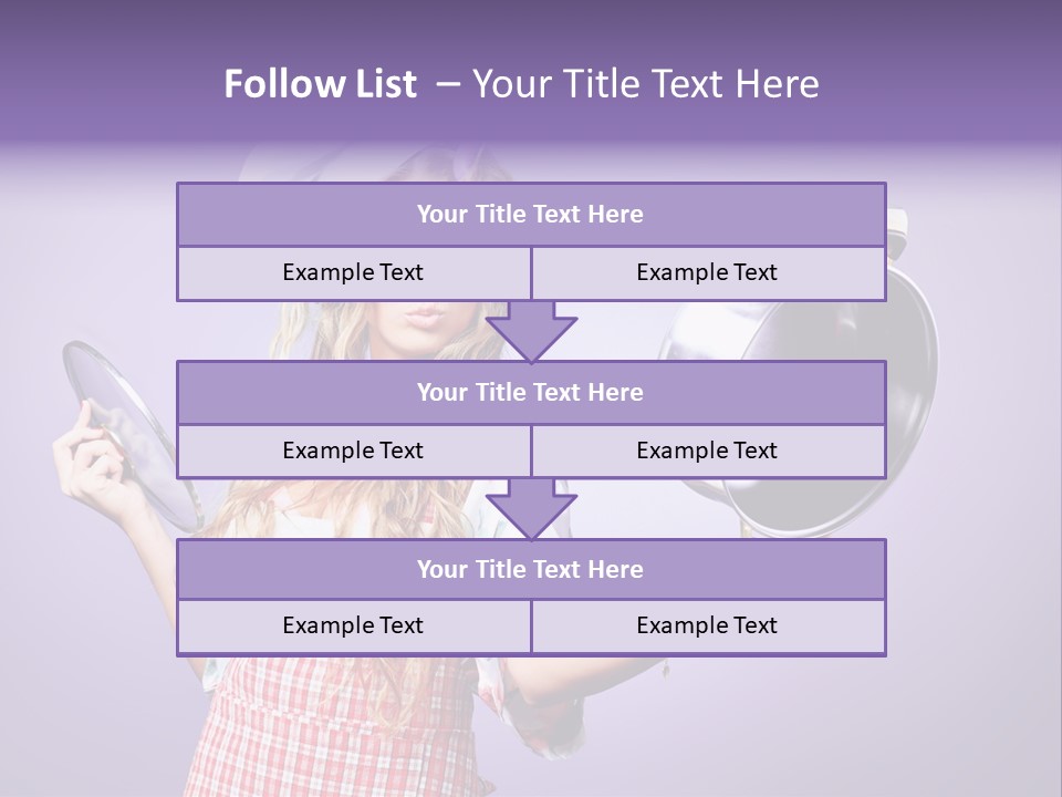 Wife Soup Hair PowerPoint Template