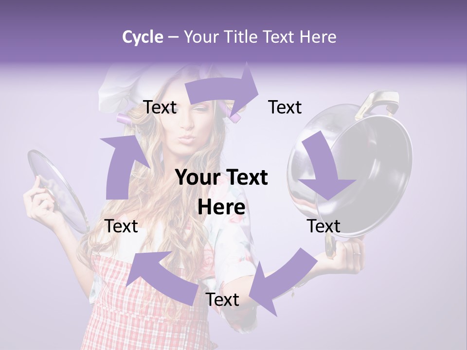 Wife Soup Hair PowerPoint Template