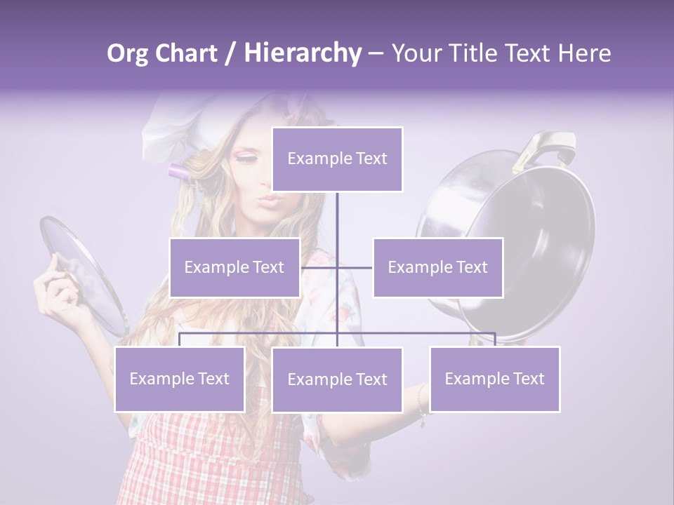 Wife Soup Hair PowerPoint Template