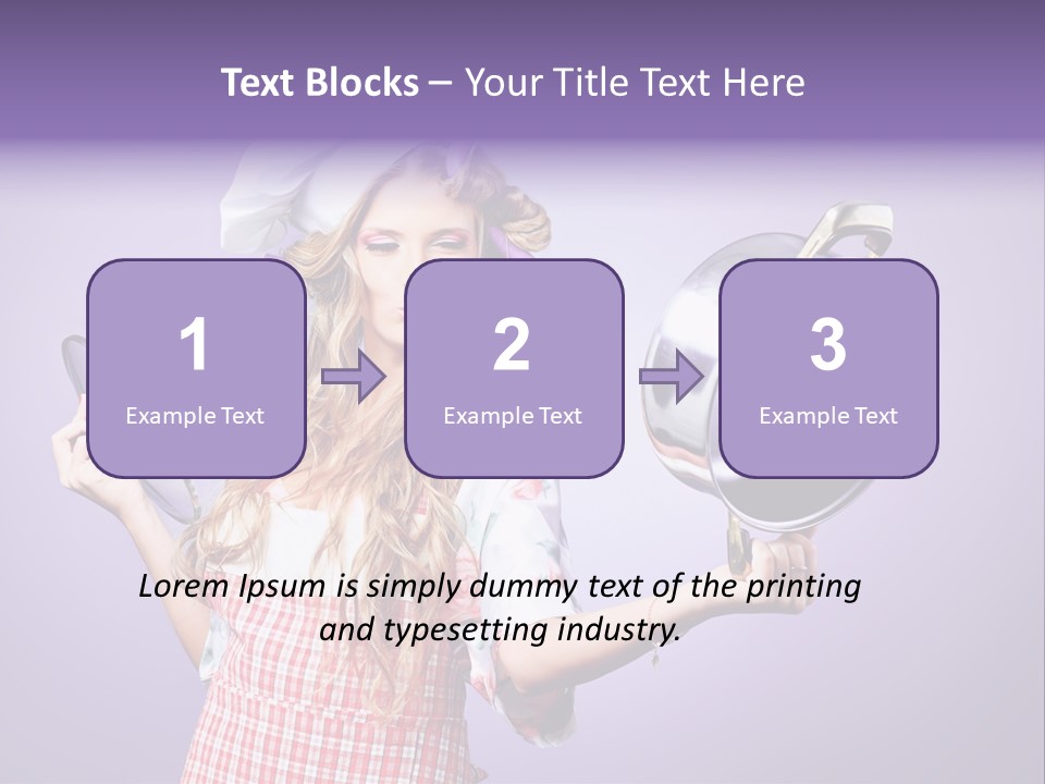 Wife Soup Hair PowerPoint Template