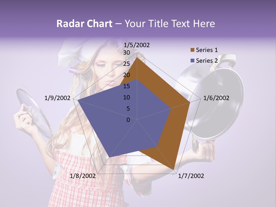 Wife Soup Hair PowerPoint Template