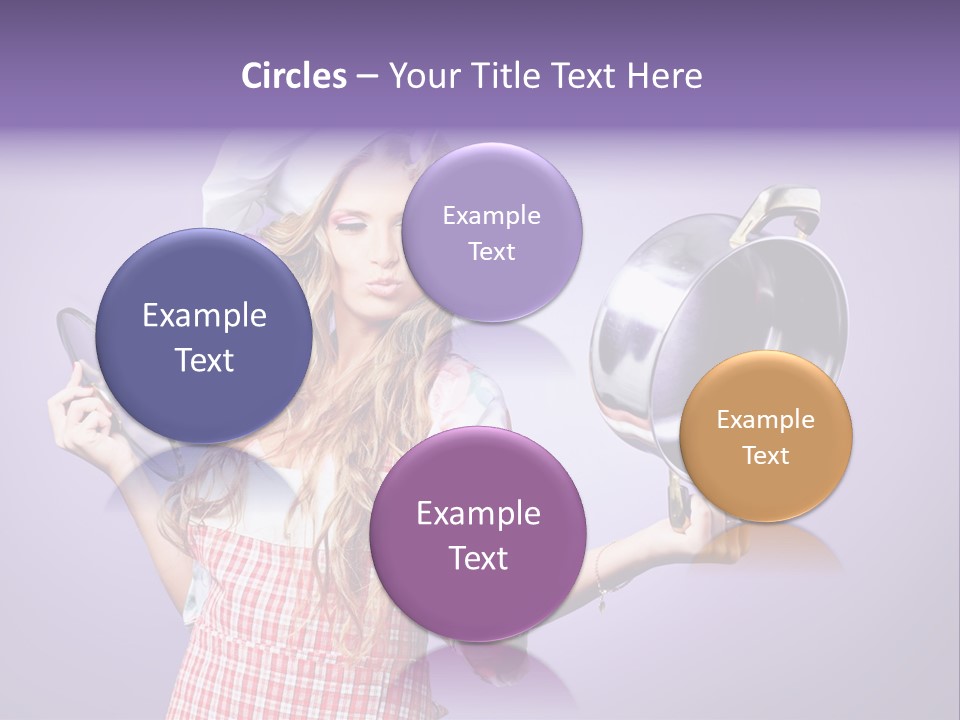 Wife Soup Hair PowerPoint Template