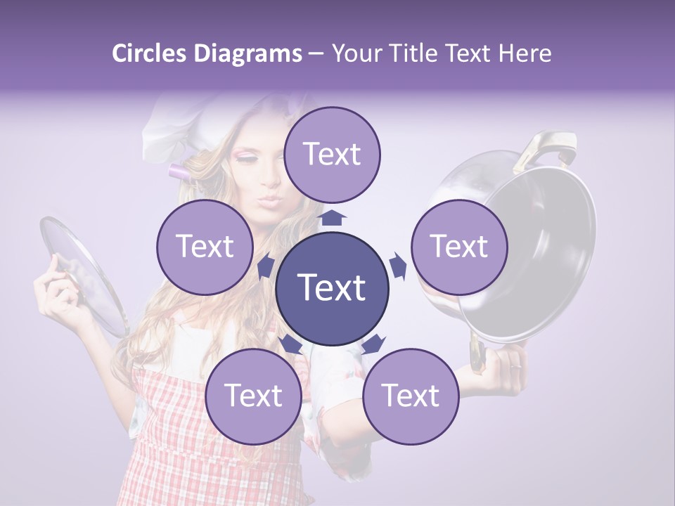 Wife Soup Hair PowerPoint Template