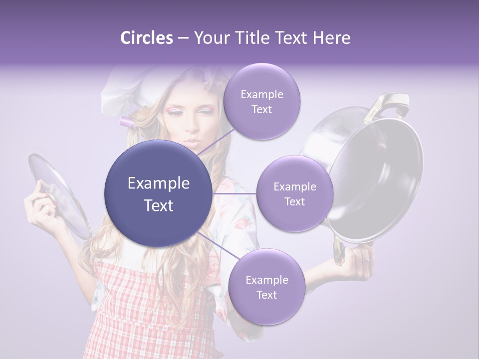 Wife Soup Hair PowerPoint Template