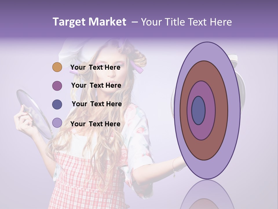 Wife Soup Hair PowerPoint Template