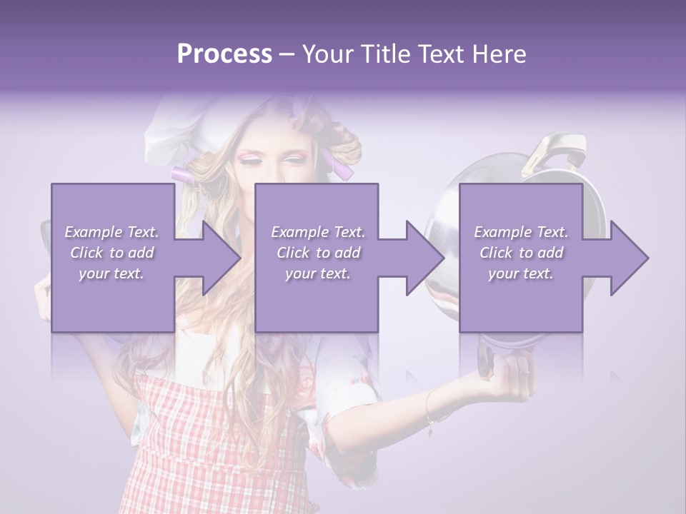 Wife Soup Hair PowerPoint Template