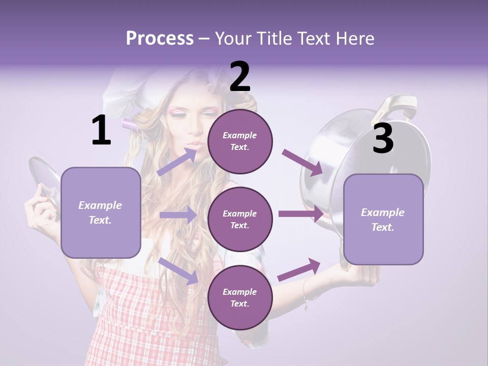 Wife Soup Hair PowerPoint Template